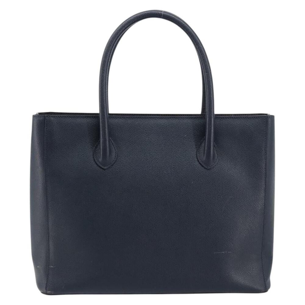 Celine Leather Handbag Navy